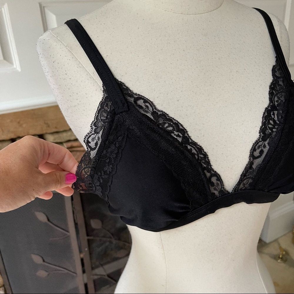 NWT Rodarte for Target Black Lingerie Style Bikini Size XL - Picture 5 of 8